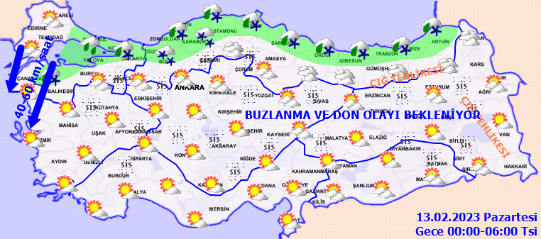 Meteorolojiden flaş uyarı! Fırtına ve çığ tehlikesine dikkat 5