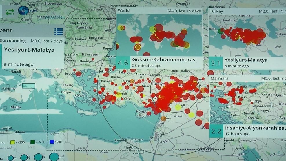 7-8 metreye varan kaymalar gözlemlendi! 6