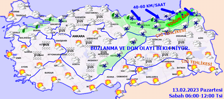 Meteorolojiden 2 ile flaş kar uyarısı! Buzlanma ve çığ tehlikesine dikkat 2
