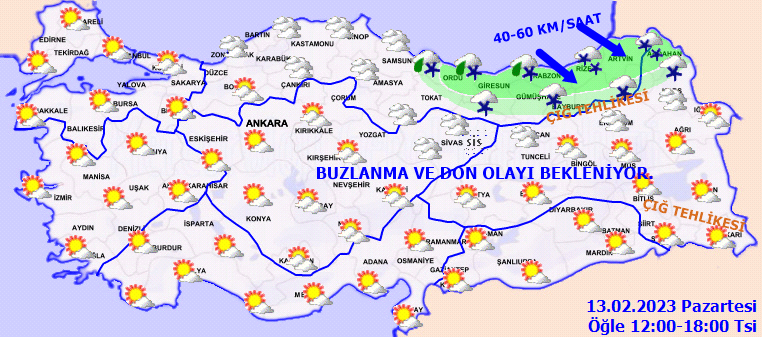 Meteorolojiden 2 ile flaş kar uyarısı! Buzlanma ve çığ tehlikesine dikkat 3