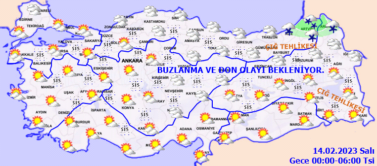 Meteorolojiden 2 ile flaş kar uyarısı! Buzlanma ve çığ tehlikesine dikkat 5