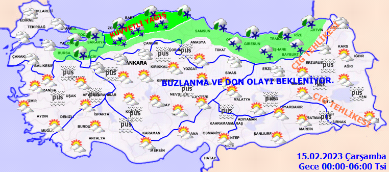 Meteorolojiden yoğun kar uyarısı! Buzlanma ve don olayına dikkat 5