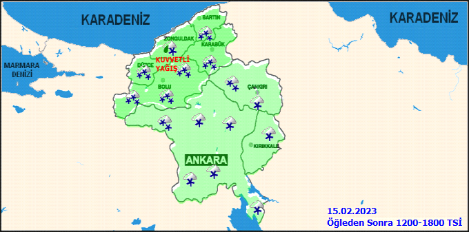 Meteoroloji uyardı! Ankaralılar karlı bir güne uyanacak 3