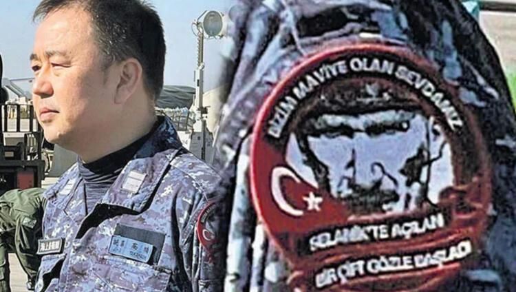 Japon yarbayın omzundaki arma Türk halkını duygulandırdı 3