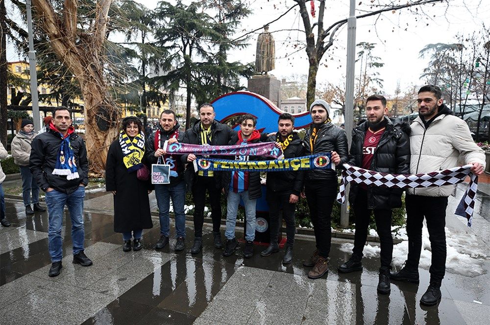 Dört büyük takımın taraftarları tek yürek oldu! 1