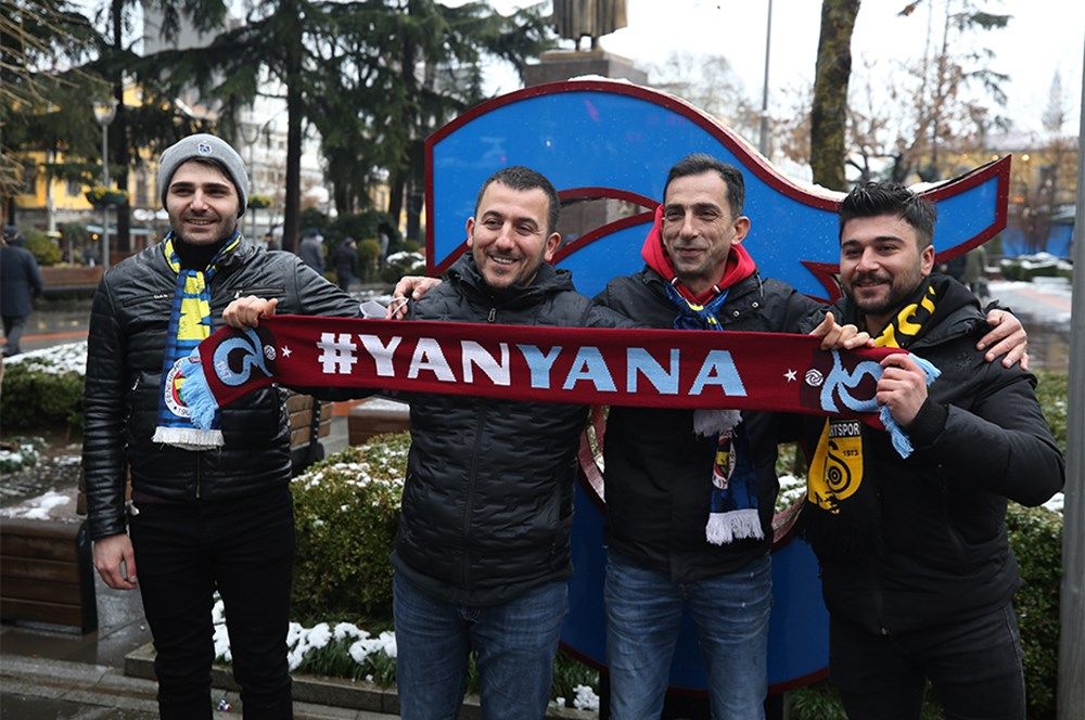 Dört büyük takımın taraftarları tek yürek oldu! 3