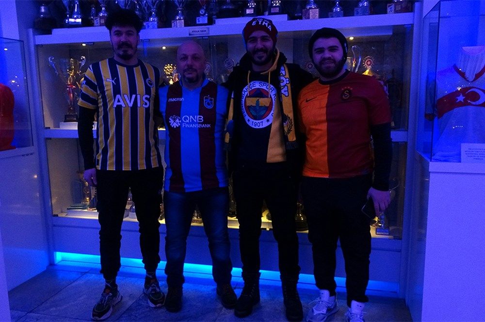 Dört büyük takımın taraftarları tek yürek oldu! 5