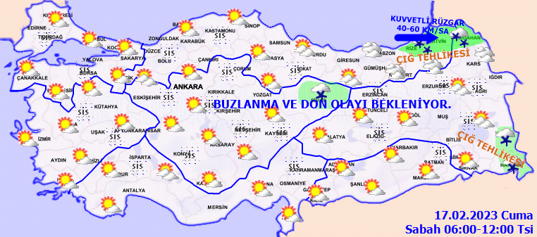 Meteorolojiden 6 ile kar uyarısı! İşte 17 Şubat hava durumu tahminleri 2