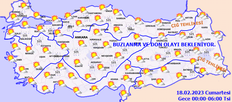 Meteorolojiden 6 ile kar uyarısı! İşte 17 Şubat hava durumu tahminleri 5