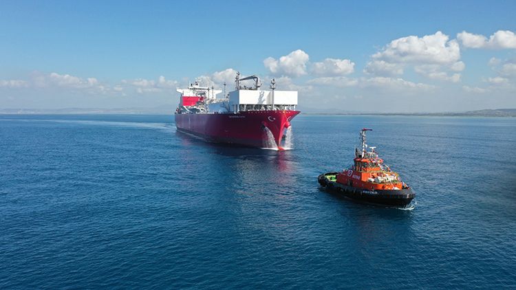 Ertuğrul Gazi FSRU, deprem bölgesinin gaz ihtiyacını karşılamak için tam kapasite çalışıyor 1