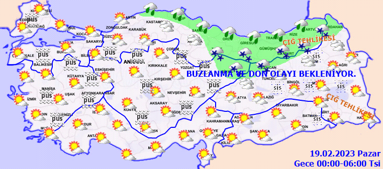 Meteoroloji 'Çığ tehlikesi var' diyerek uyardı! İşte 18 Şubat hava durumu tahminleri 5
