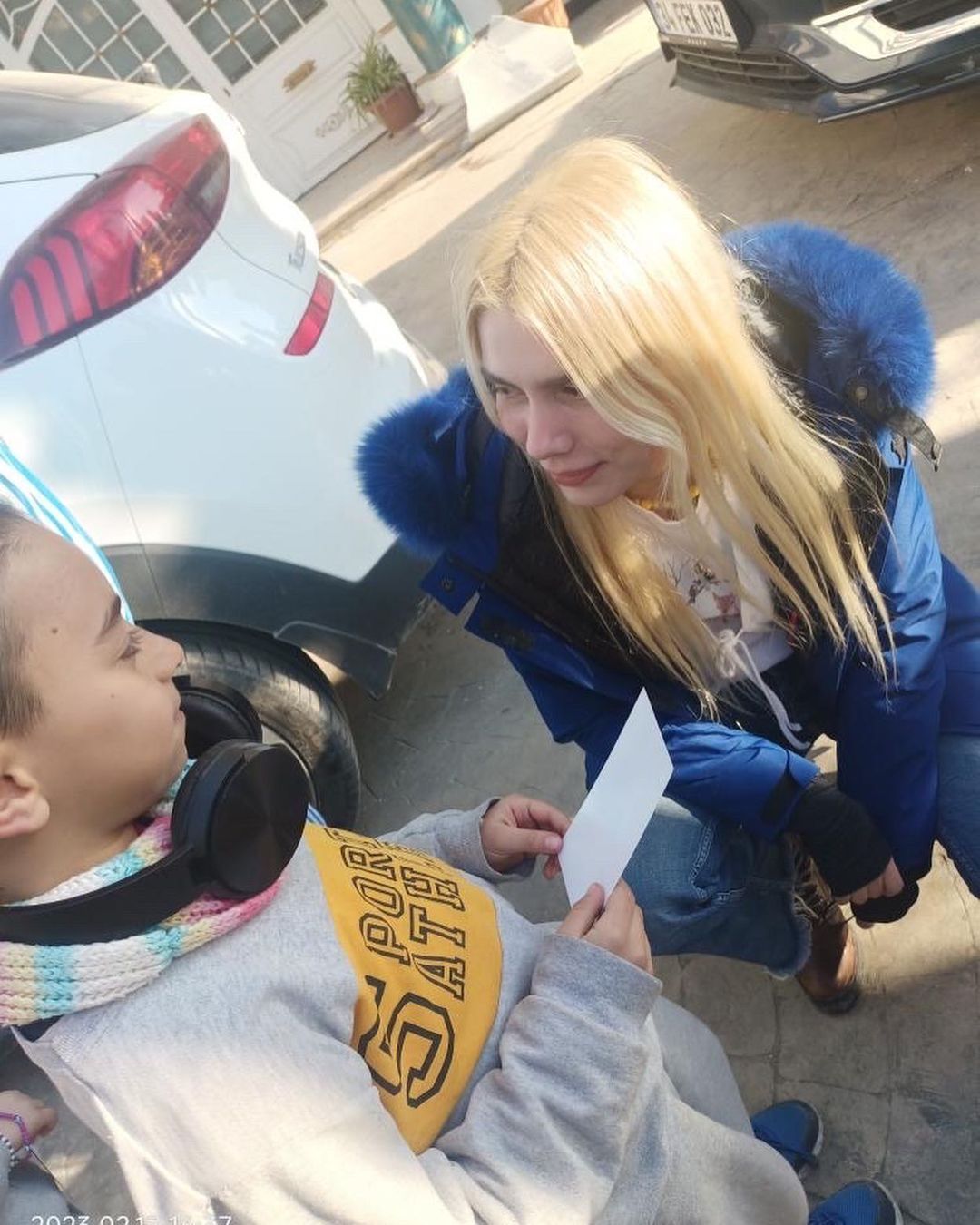 İki şarkıcıdan yürekleri ısıtan hareket! Aleyna Tilki ve Sefo, Hatay'da depremzede çocuklarla buluştu 6
