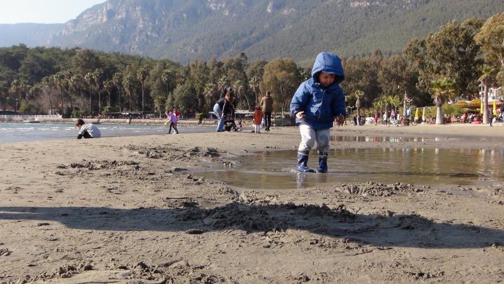 Korkutan görüntüler... Muğla’da deniz suyu çekilmesi 50 metreye ulaştı 2