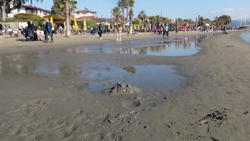 Korkutan görüntüler... Muğla’da deniz suyu çekilmesi 50 metreye ulaştı 9