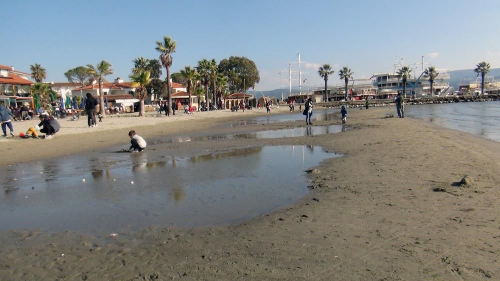 Korkutan görüntüler... Muğla’da deniz suyu çekilmesi 50 metreye ulaştı 6