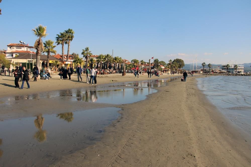 Korkutan görüntüler... Muğla’da deniz suyu çekilmesi 50 metreye ulaştı 3