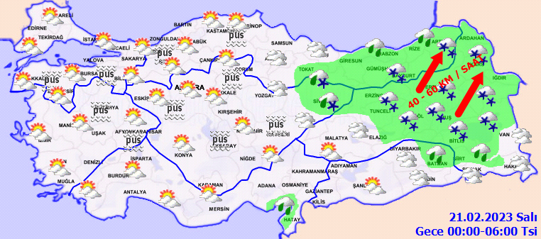 Meteorolojiden 6 ile kar uyarısı! Kuvvetli yağışlara dikkat 5
