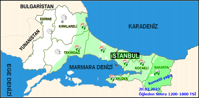 Meteorolojiden İstanbullulara sağanak yağış uyarısı 3