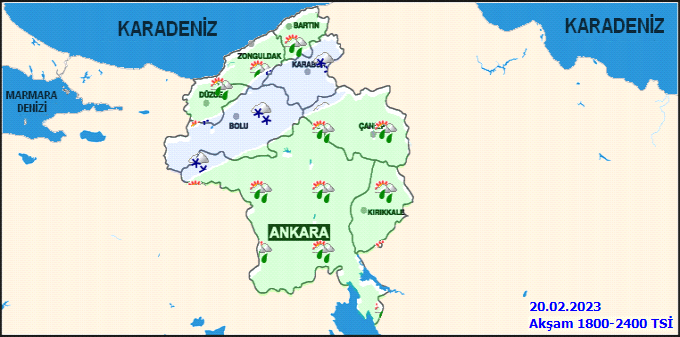 Meteoroloji Ankaralıları saat vererek uyardı! İşte 20 Şubat hava durumu tahminleri 4