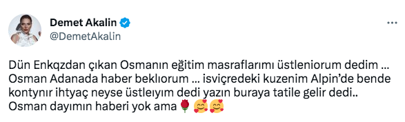 Demet Akalın, mucize çocuk Osman'ın eğitim masraflarını üstlendi 7