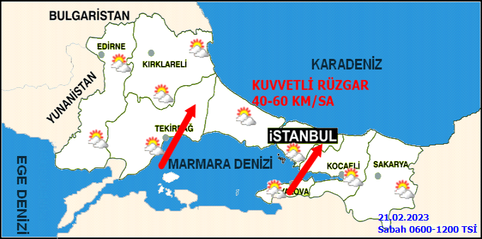 Meteorolojiden İstanbullulara fırtına uyarısı 2