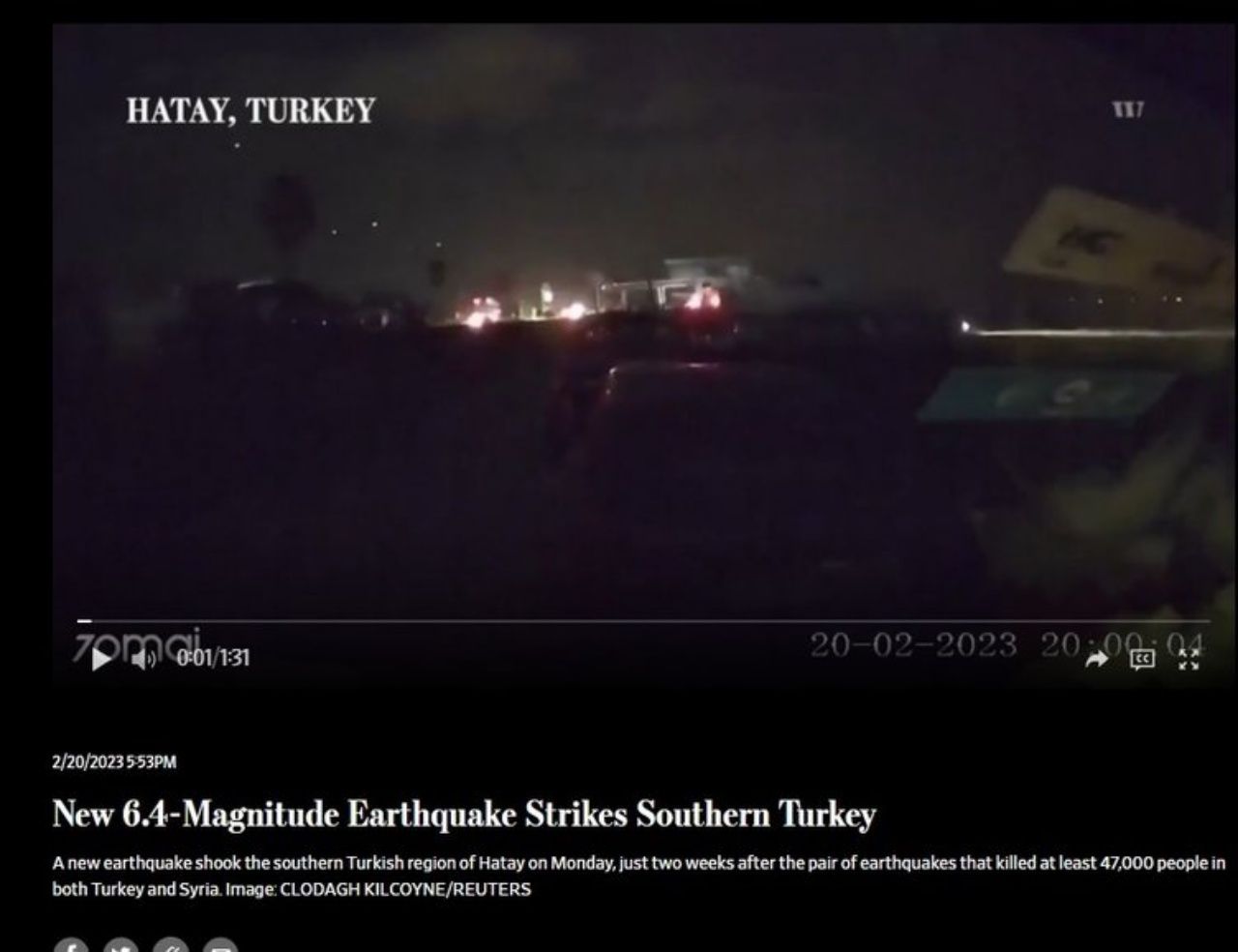 Dünya acil koduyla paylaştı! Hatay depremi dünya gündeminde 11