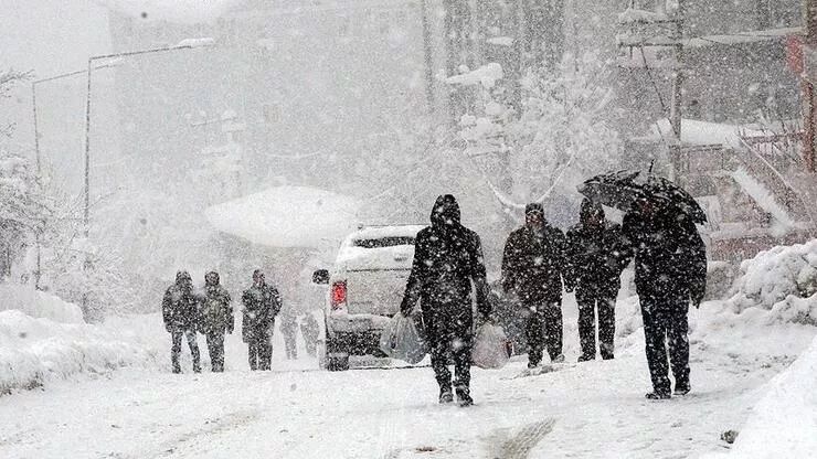 Bu iller dikkat! Meteoroloji'den yoğun kar yağışı uyarısı: Gece yarısı başlayacak 5