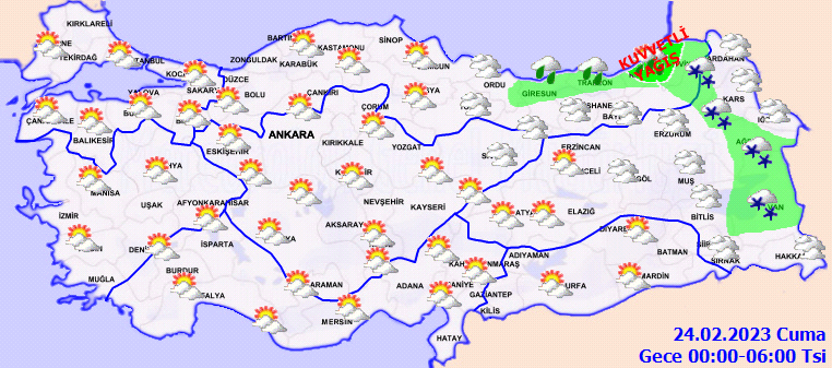 Meteorolojiden 3 kente kar uyarısı! Çığ tehlikesine dikkat 5
