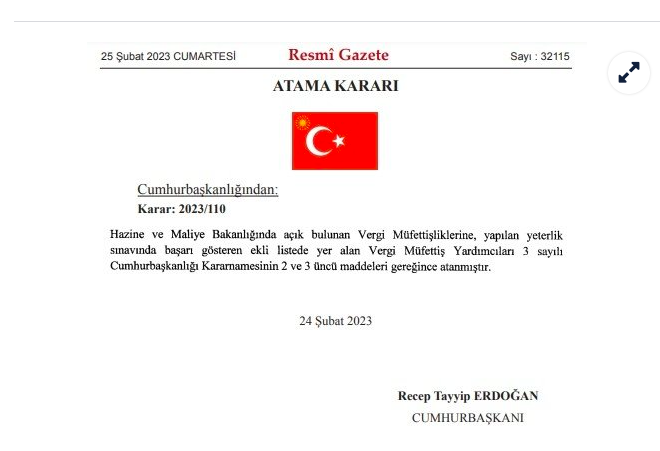 Çok sayıda atama kararı Resmi Gazete'de! Listeler yayımlandı 1