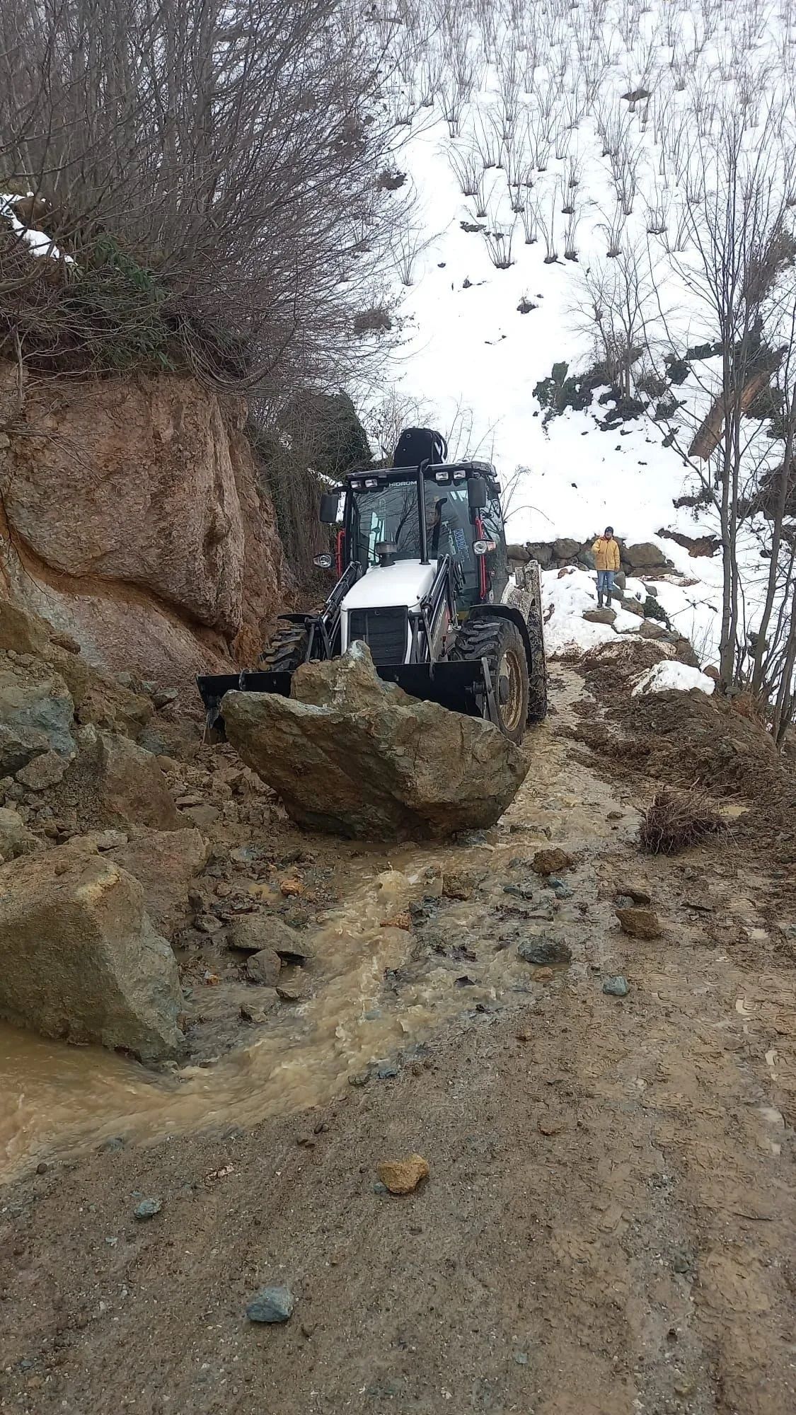 Ordu'da heyelan felaketi! 1,5 metrelik yarıklar oluştu, 3 ev hasar gördü 2