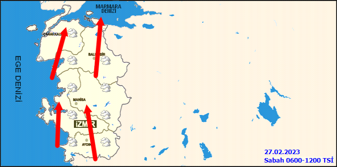 Meteorolojiden İzmirlilere fırtına uyarısı 2