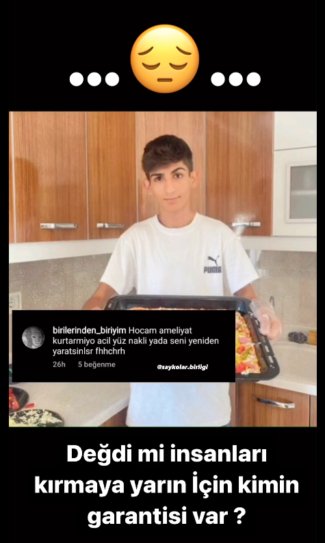 CZN Burak, depremde hayatını kaybeden Taha Duymaz hakkında yapılan kötü yorumları ifşa etti 16