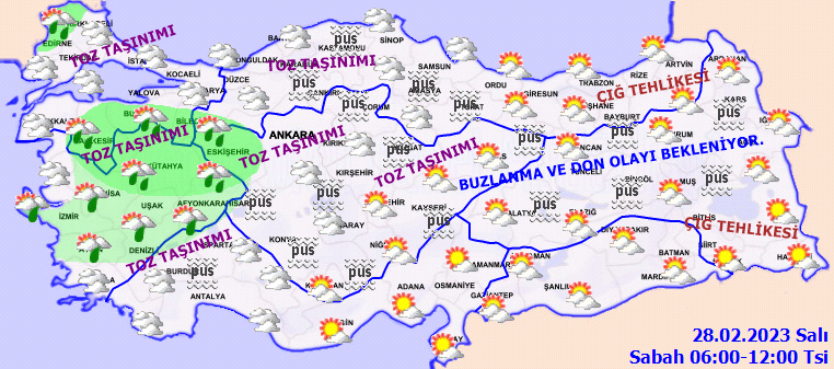 Meteorolojiden birçok ile sağanak uyarısı! Toz taşınımına dikkat 2