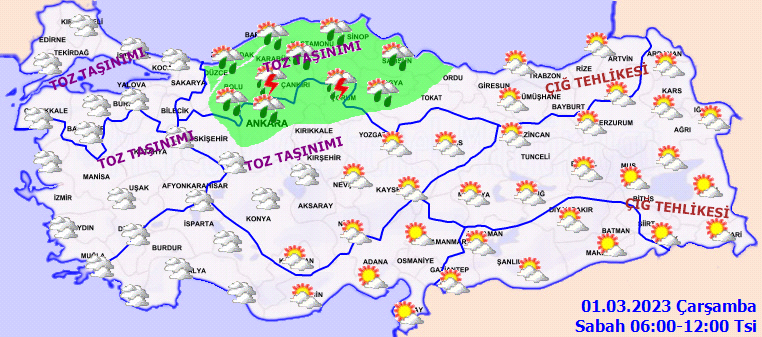Meteoroloji birçok ile sağanak yağış uyarısı yaptı! Çığ tehlikesine dikkat 2