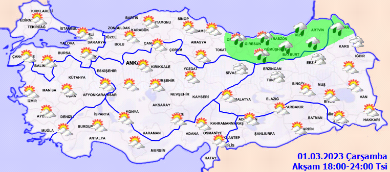 Meteoroloji birçok ile sağanak yağış uyarısı yaptı! Çığ tehlikesine dikkat 4