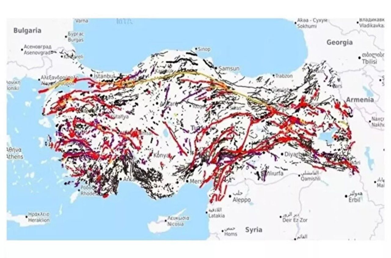 Diri fay hattı güncellendi! İşte deprem riskinin en yüksek olduğu iller 5