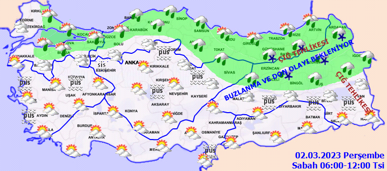 Sağanak, kar, sis... Meteoroloji çığ tehlikesine karşı uyardı! 2