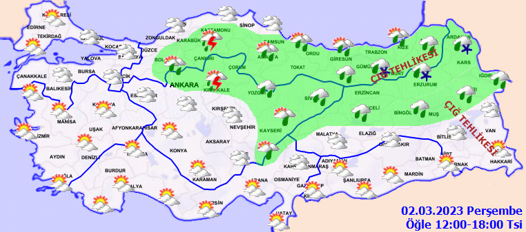 Sağanak, kar, sis... Meteoroloji çığ tehlikesine karşı uyardı! 3