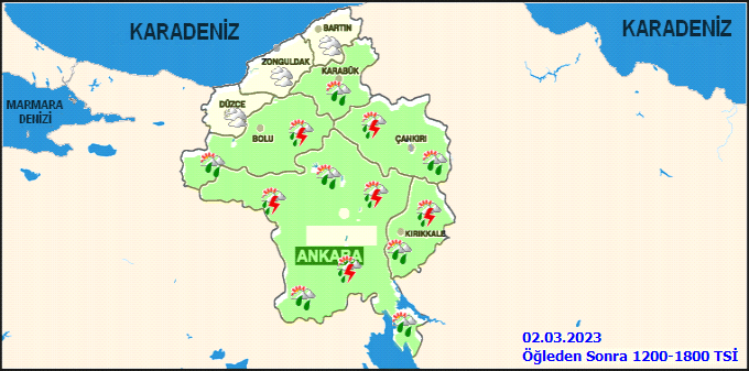 Meteorolojiden Ankaralılara sağanak uyarısı! 2