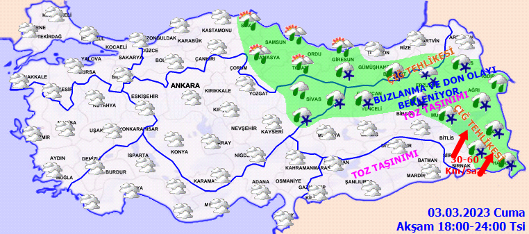 Meteorolojiden sağanak ve fırtına uyarısı! 4