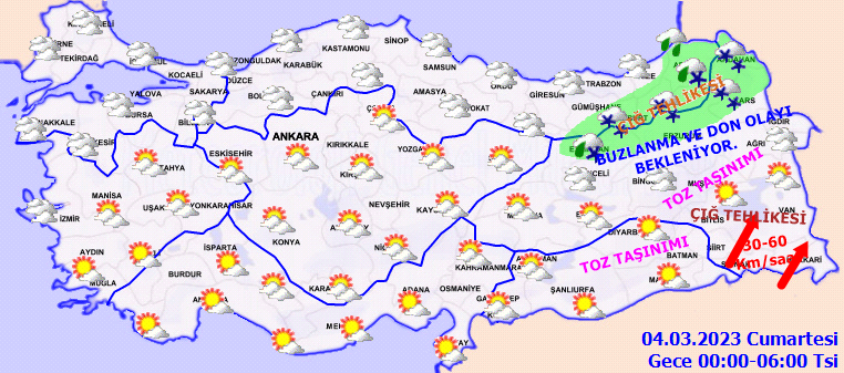 Meteorolojiden sağanak ve fırtına uyarısı! 5