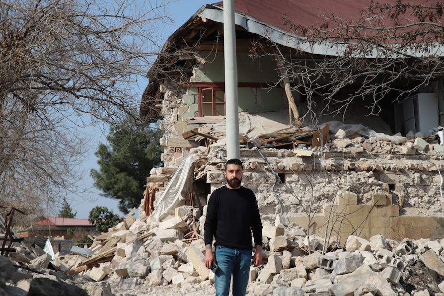 Zerda dizisinin çekildiği  Hurşit Ağa Konağı depremde yıkıldı 2