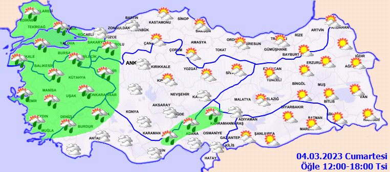 Meteorolojiden 21 kente flaş uyarı! Toz taşınımına dikkat 3