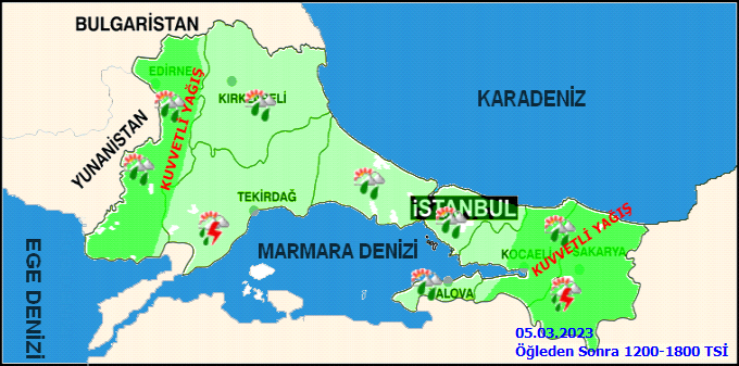 Meteoroloji uyardı: İstanbulluları sağanak yağış bekliyor! 2