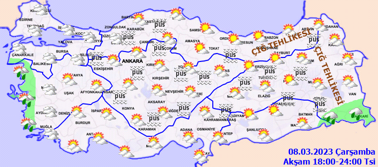 Meteoroloji turuncu kodla uyardı! 2 ilde kuvvetli yağış bekleniyor 4