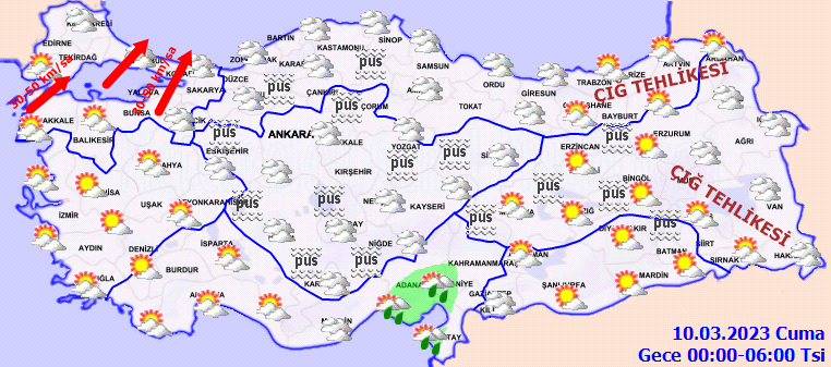 Meteorolojiden birçok ile fırtına ve yağış uyarısı! 5