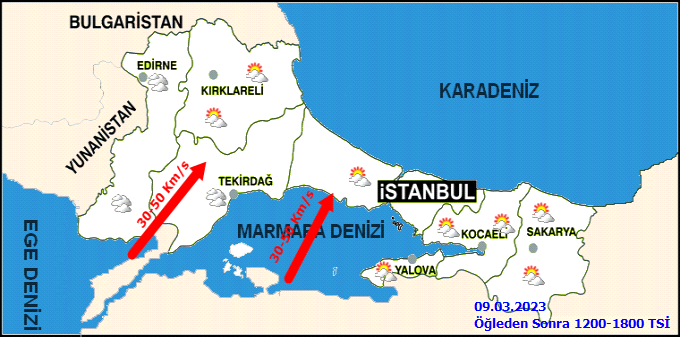 Meteorolojiden İstanbullulara fırtına uyarısı! 3