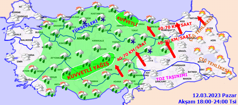 Meteorolojiden İstanbul dahil 59 kente kuvvetli yağış ve fırtına uyarısı! Sel ve çatı uçmalarına dikkat 4
