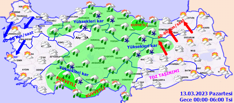 Meteorolojiden İstanbul dahil 59 kente kuvvetli yağış ve fırtına uyarısı! Sel ve çatı uçmalarına dikkat 5