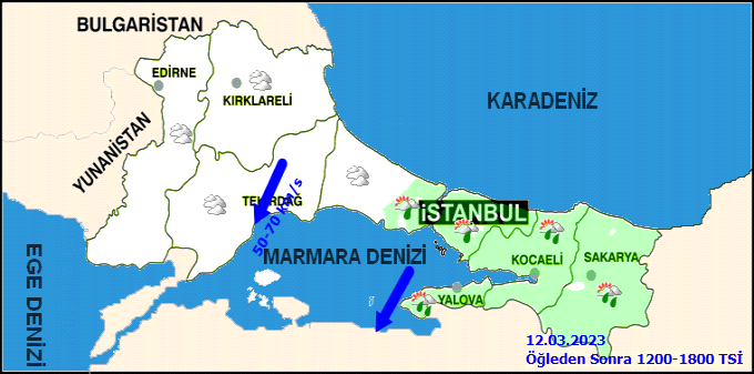 Meteoroloji İstanbulluları sarı kodla uyardı! Fırtına ve yağmura dikkat 3